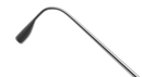 303R 5-042 Graefe Muscle Hook, Size 2, 1.50 x 10.00 mm Hook, Length 140 mm, Flat Titanium Handle