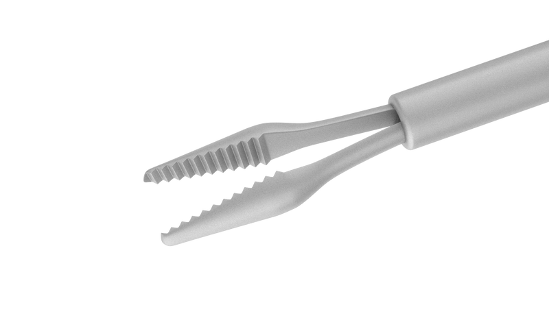 999R 12-304-25D Disposable Gripping Forceps with a "Crocodile" Platform, 25 Ga, Stainless Steel, 6 per Box