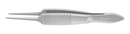 119R 4-0607S Bishop-Harmon Suturing Forceps, 0.30 mm, 1x2 Teeth, 5.00 mm Tying Platform, Length 87 mm, Stainless Steel