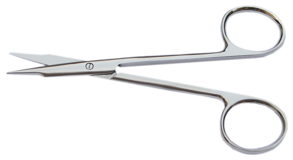 235R 11-130S Stevens Tenotomy Scissors, Straight, Sharp Tips, Length 115 mm, Stainless Steel