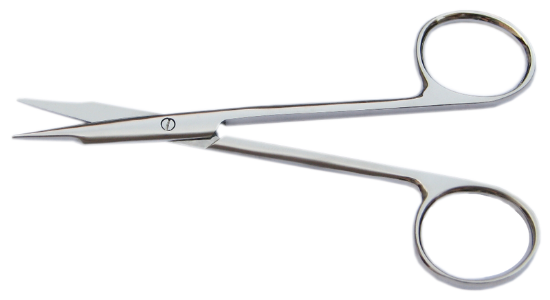 235R 11-130S Stevens Tenotomy Scissors, Straight, Sharp Tips, Length 115 mm, Stainless Steel