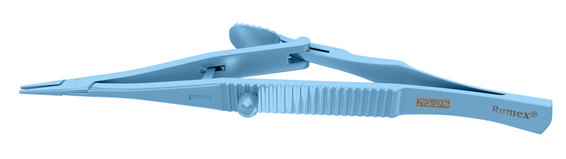 391R 8-080T Kalt Needle Holder, Standard Straight 10.50 mm Jaws, Length 135 mm, Titanium