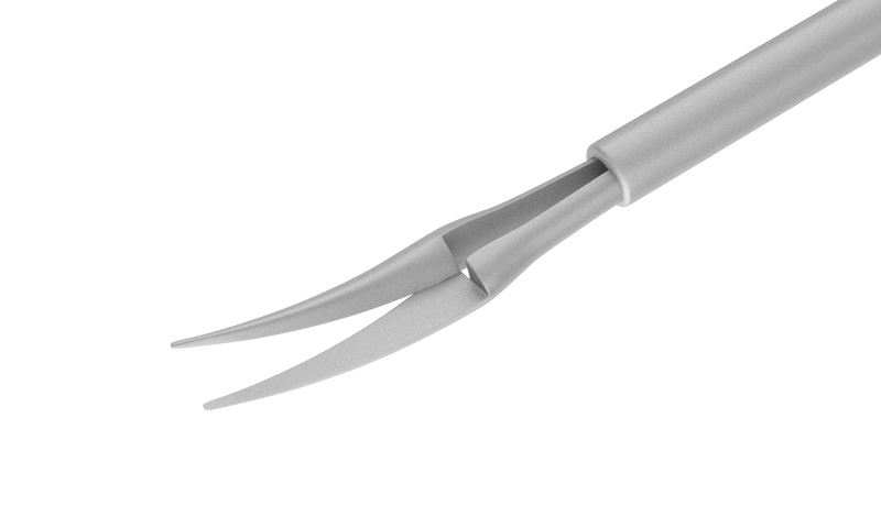 060R 12-2099 Curved Vitreoretinal Scissors, 25 Ga, Tip Only