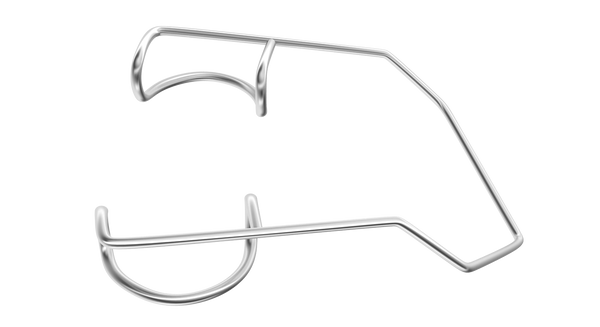 178R 14-022S Barraquer Wire Speculum, Temporal, Adult Size, 14.00 mm Blades, Length 45 mm, Stainless Steel
