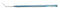 570R 13-052 Castroviejo Cyclodialysis Spatula, 0.75 mm x 10.00 mm Blades, Length 124 mm, Round Titanium Handle